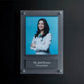 Door Signs Custom Name Plate with Photo: Acrylic Sign - Photo #1
