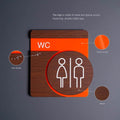 Bathroom Signs All Gender Bathrooms Signs - "Genova" Design - Photo #5