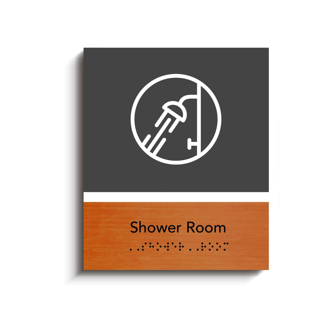 Information signs Shower Signage - "Dragon" Design