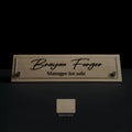 Desk sign Personalized Desk Name Plate: Wood & Acrylic Sign - Photo #10