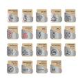 Door Signs Conference Room Signs - Stainless steel & Wood Door Plate "Downhill" Design - Photo #3
