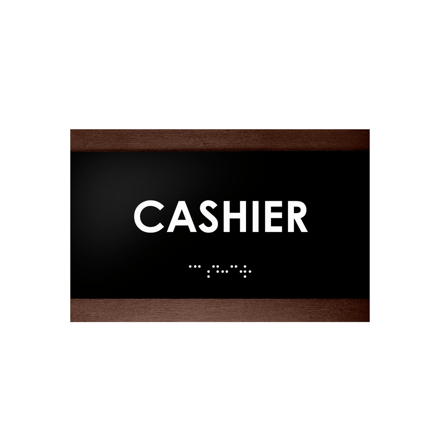 Door Signs - Cashier Signs Wood Door "Buro" Design