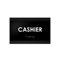 Door Signs - Cashier Signs Wood Door "Buro" Design - Photo #6