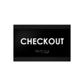 Door Signs - Checkout Signs Wood Door "Buro" Design - Photo #2