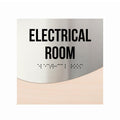 Door Signs - Electrical Room Office Door Signs - Stainless Steel & Wood "Jure" Design - Photo #16