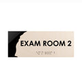 Exam Room Custom Wood Door Sign "Sherwood" Design - Photo #12