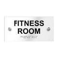 Fitness Room Sign - Acrylic Plate "Classic" Design - Photo #2