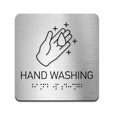 Information Signs - Clean Restroom Sign - Steel Sign