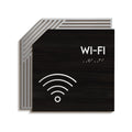 Табличка "Wi-Fi": Дерево и нержавеющая сталь — "Authentic" Дизайн - Photo #12