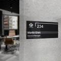 Door Signs - Acrylic Nameplate Door Sign - Photo #1