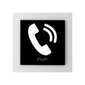 Information Signs - Phone Sign Acrylic "Simple" Design - Photo #6