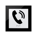 Information Signs - Phone Sign Acrylic "Simple" Design - Photo #7