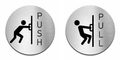 Information Signs - Push Door Sign - Steel Sign - Photo #4