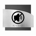Information Signs - Quiet Please Sing Steel "Wave" Design - Photo #14