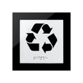 Information Signs - Recycle Sign Acrylic "Simple" Design - Photo #7