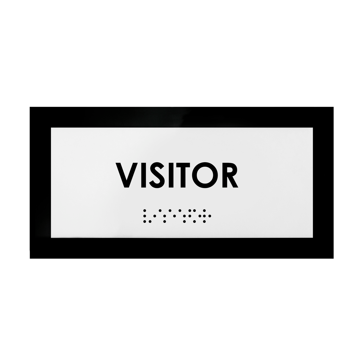 Door Signs - Acrylic Visitor Sign "Simple" Design