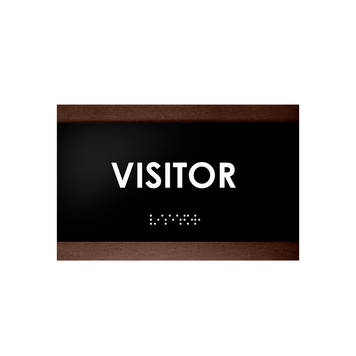 Door Signs - Wood Visitor Sign For Employees "Buro" Design