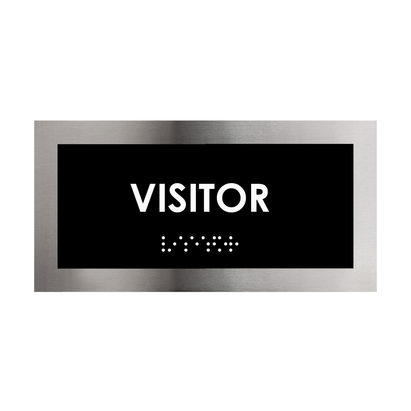 Door Signs - Visitor Door Sign "Modern" Design