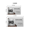 Door Numbers Office Number Sign with Custom Text: Wood & Stainless Steel Plate — "Creative" Design - Photo #3