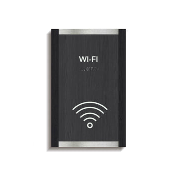 Information signs Wi-Fi Signs: Steel Sign — "Otherside" Design - Photo #1