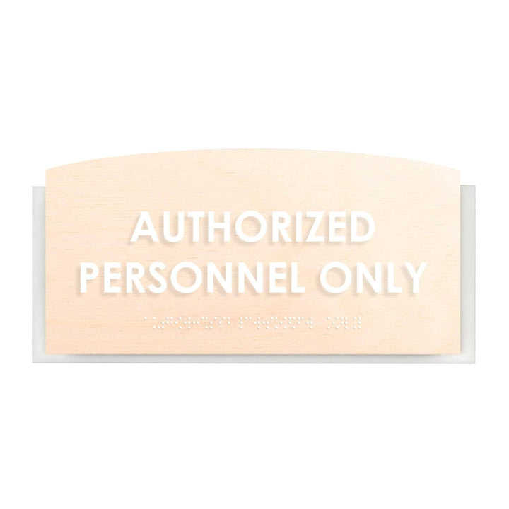 Табличка "Вход только для уполномоченного персонала" — "Scandza" Дизайн