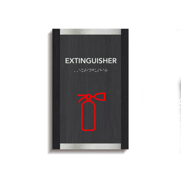 Information signs Fire Extinguisher Wall Sign "Otherside" Design - Photo #1