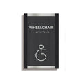 Bathroom Signs Wheelchair Sign for Restroom: "Otherside" Design - Photo #1