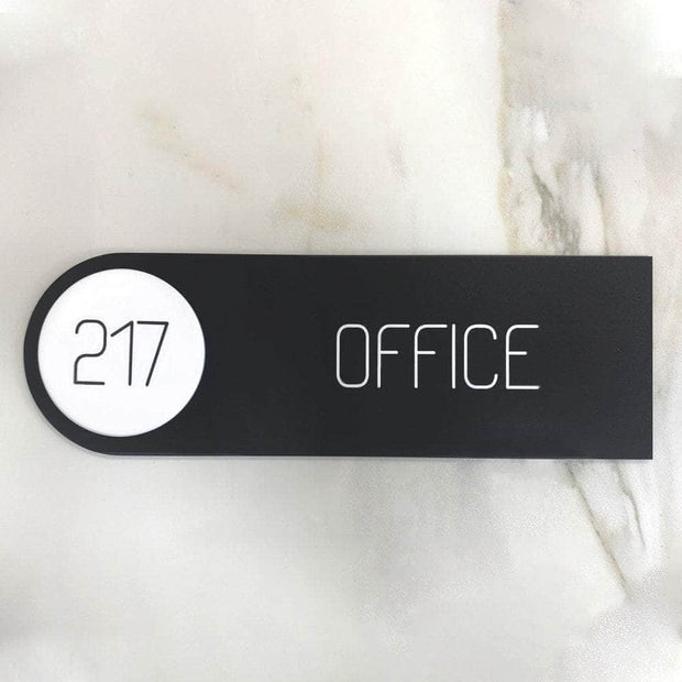 Door Signs Door Number Sign - Acrylic Style