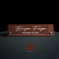 Desk sign Custom Desk Name Plate: Wood & Acrylic Sign - Photo #8