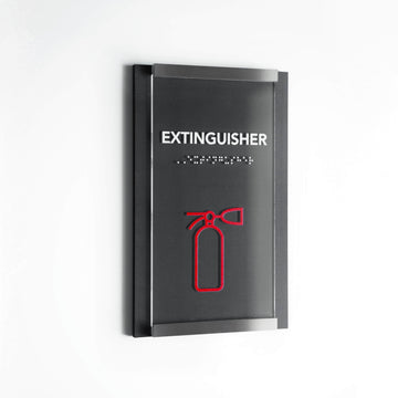 Information signs Fire Extinguisher Wall Sign "Otherside" Design - Photo #5