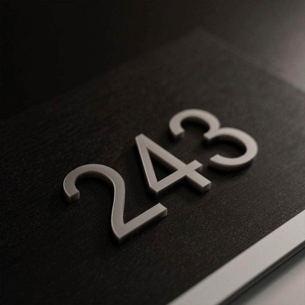 Door Signs Room Number Sign with Name Plate: Wood & Acrylic Sign