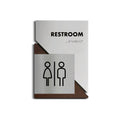 Bathroom Signs All Gender Restroom Signs - "Creative" Design - Photo #1