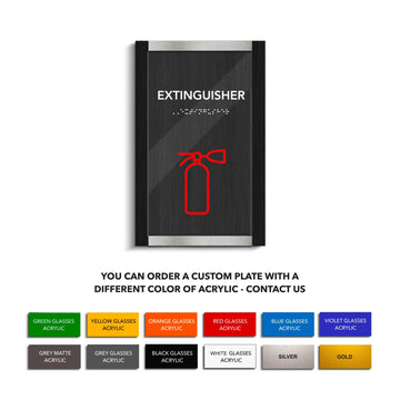 Information signs Fire Extinguisher Wall Sign "Otherside" Design - Photo #4