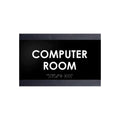 Computer Room - Custom Wood Door Sign "Buro" Design - Photo #16
