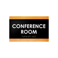 Door Signs - Conference Room Sign - Wood Door Plate "Buro" Design - Photo #13