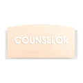 Door Signs - Counselor Sign - Wood Door Plate "Scandza" Design - Photo #11