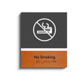 Information signs No Smoking Sign — Wood & Acrylic Door Plate — "Dragon" Design - Photo #1
