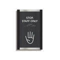 Information signs Staff Only Door Sign for Office: "Otherside" Design - Photo #1