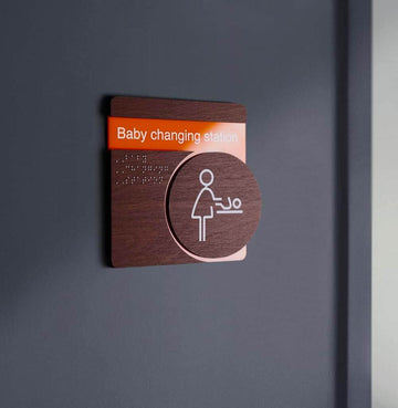 Information signs Cleaning Room Signage - "Genova" Design - Photo #9