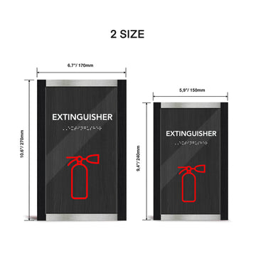 Information signs Fire Extinguisher Wall Sign "Otherside" Design - Photo #2