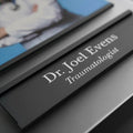 Door Signs Custom Name Plate with Photo: Acrylic Sign - Photo #5