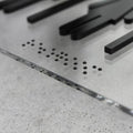 Door Signs - Employees Only Sign With Braille "Classic" Design - Photo #3