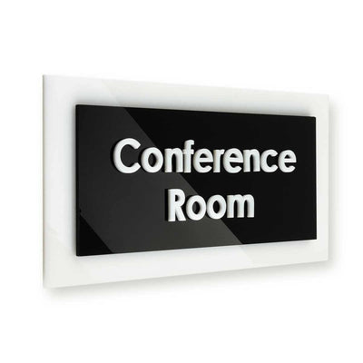 Door Signs - Conference Room - Acrylic Door Sign "Simple" Design