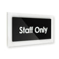 Door Signs - Front Desk Sign - Acrylic Door Plate "Simple" Design - Photo #15