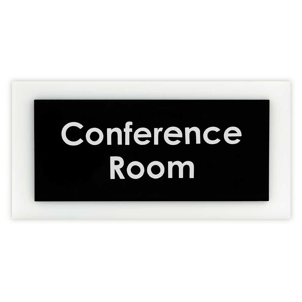 Door Signs - Waiting Room Sign - Acrylic Door Plate "Simple" Design