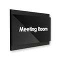 Door Signs - Authorized Personnel Only Signs - Wood Door Plate "Buro" Design - Photo #11