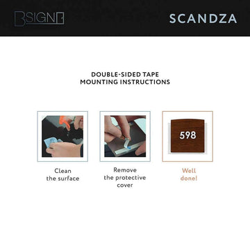 Wood Utility Room Door Sign "Scandza" Design - Photo #10