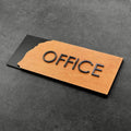 Door Signs - Lounge Room Sign - Wood Door Plate "Sherwood" Design - Photo #5