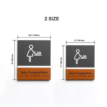 Information signs Stairs Sign: Wood & Acrylic Plate — "Dragon" Design - Photo #4