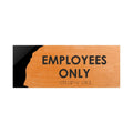 Employees Only Sign - Wooden Plate "Sherwood" Design - Photo #5